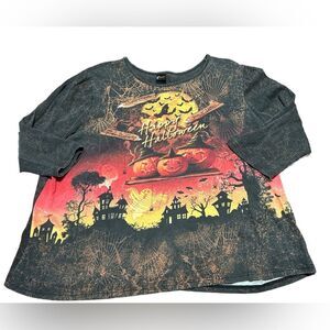 Women’s Y2K Happy Halloween Jack o’ Lantern Tshirt